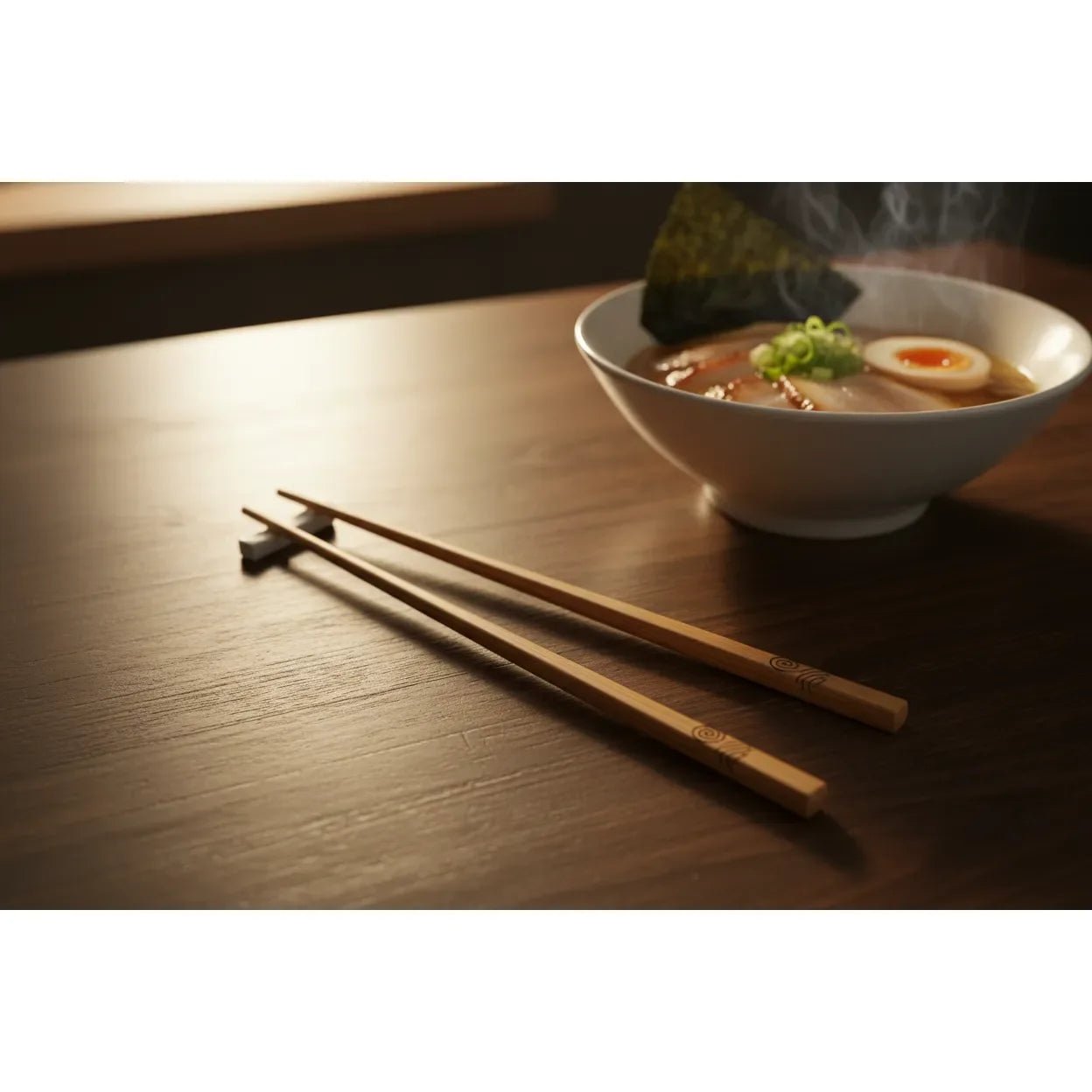 Baguettes en Bambou Personnalisables 🥢 | L'Accessoire Ultime K - Food & Ramen | Cadeau Unique & Branding Pro - Pikaonoodles7