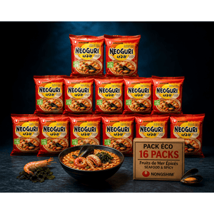 Nongshim Neoguri – Le secret du Ram - don (Parasite) – Pack 16 Nouilles Udon Épicées - PikaonoodlesNongshim Neoguri – Le secret du Ram - don (Parasite) – Pack 16 Nouilles Udon Épicées