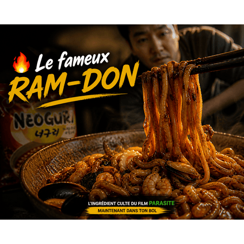 Nongshim Neoguri – Le secret du Ram - don (Parasite) – Pack 16 Nouilles Udon Épicées - PikaonoodlesNongshim Neoguri – Le secret du Ram - don (Parasite) – Pack 16 Nouilles Udon Épicées