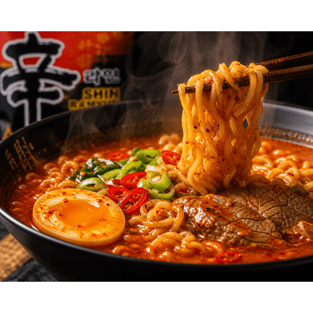 Nongshim Shin Ramyun 🟢 HALAL | Pack Éco 40 Sachets | Le Ramyun Coréen N°1 Authentique - PikaonoodlesNongshim Shin Ramyun 🟢 HALAL | Pack Éco 40 Sachets | Le Ramyun Coréen N°1 Authentique