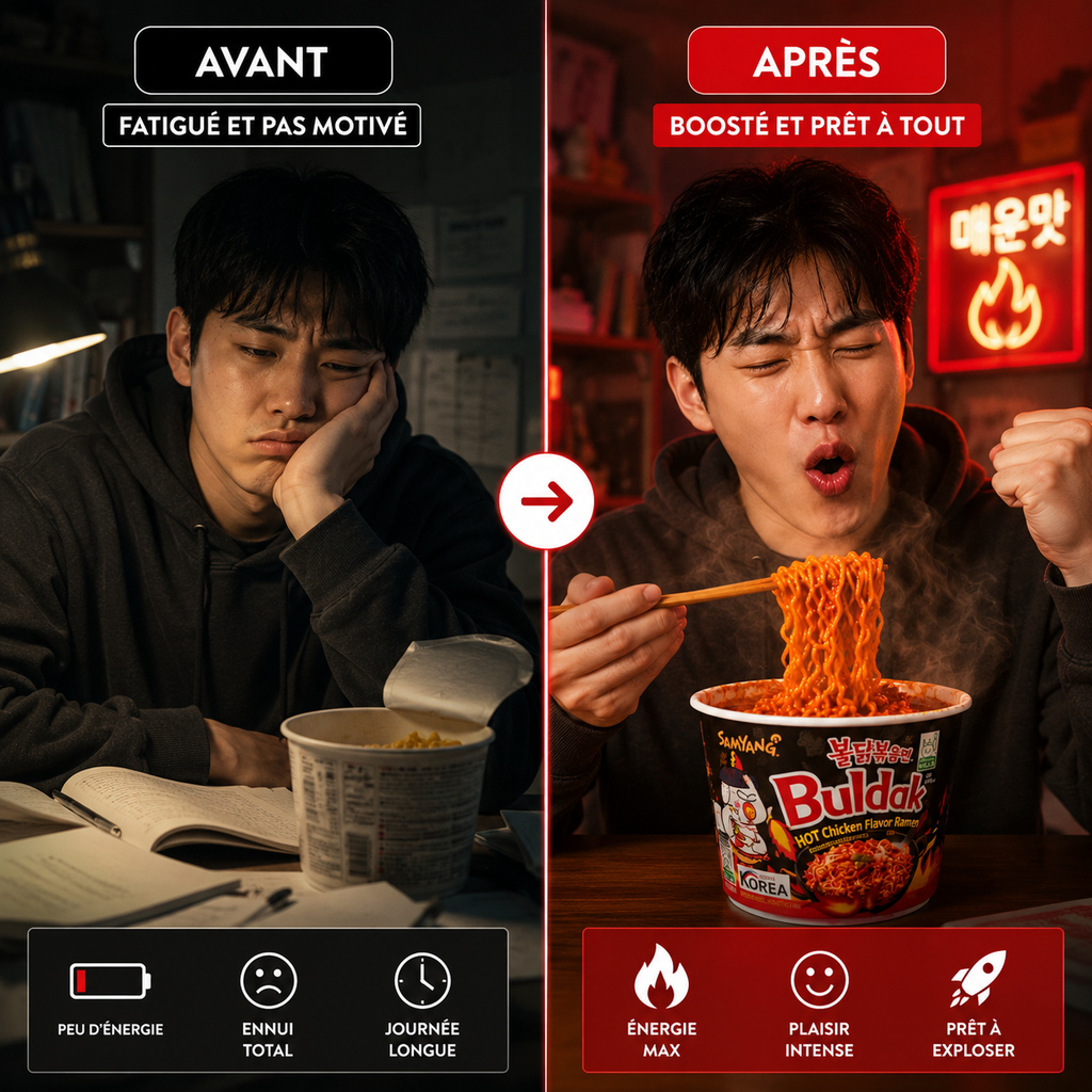 Ramen Samyang Buldak 🔥 Extreme Spicy – Certifié Halal ✅