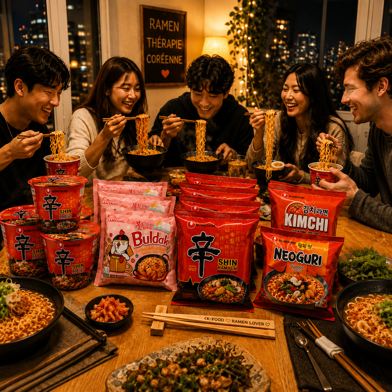 🔥 PACK FAMILLE PIKAO – 14 Repas Coréens Variés